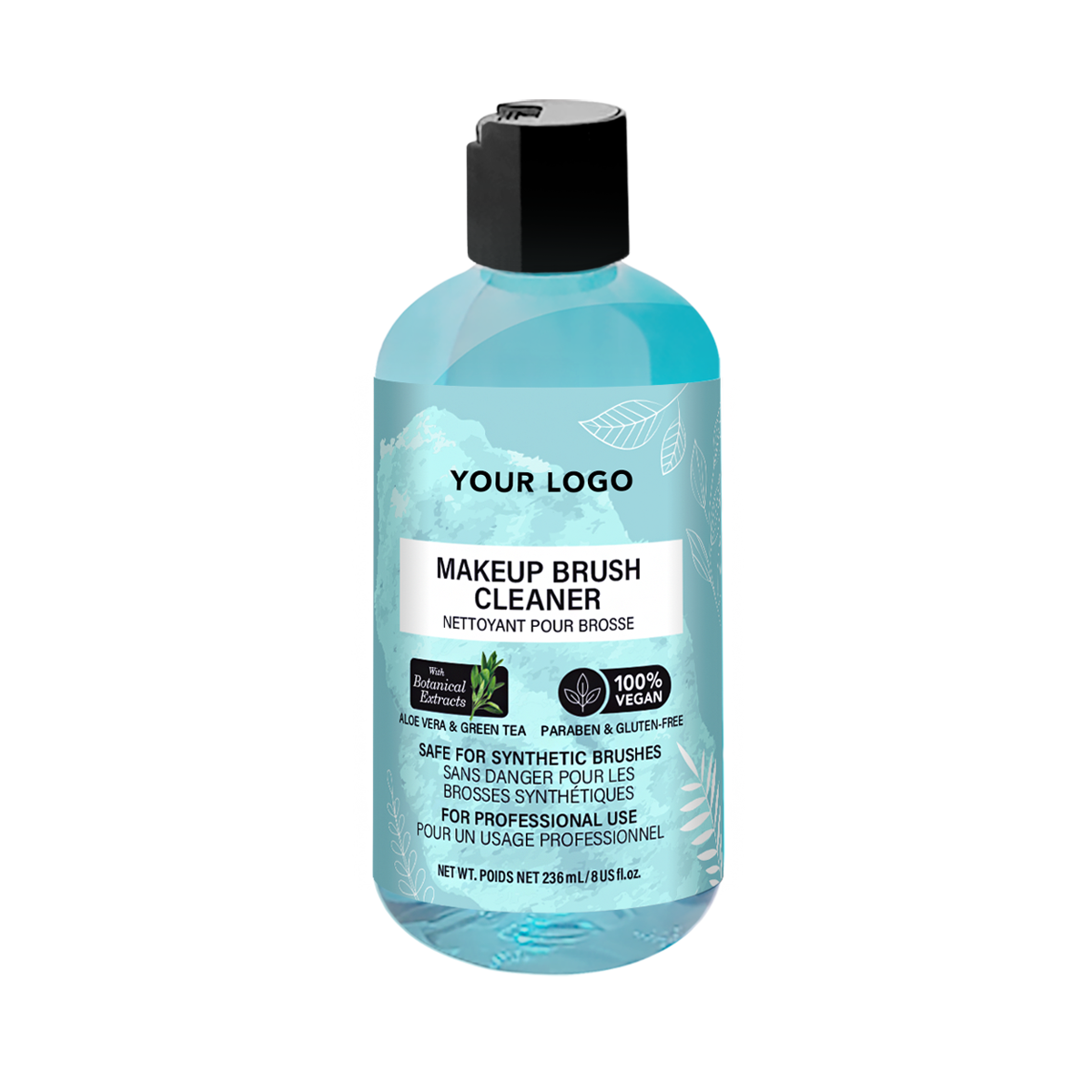 Makeup Brush Cleaner - 236 mL (8 fl.oz.) (Blue)