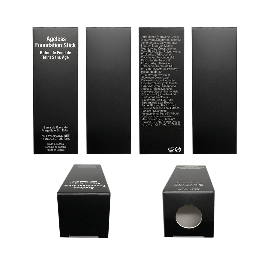 Professional Black Box - Ageless Foundation - 15 mL （32 mmX 32 mm X 90 mm）