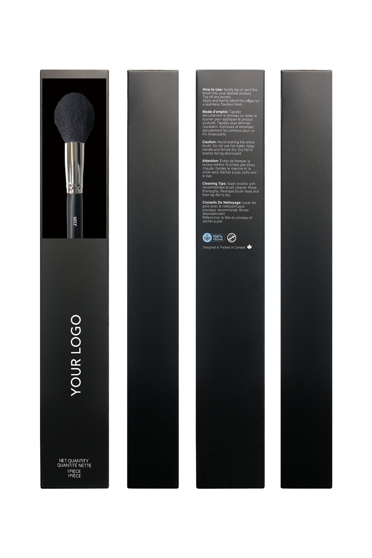 J320 Studio Pro Precision Pointed Brush w Box