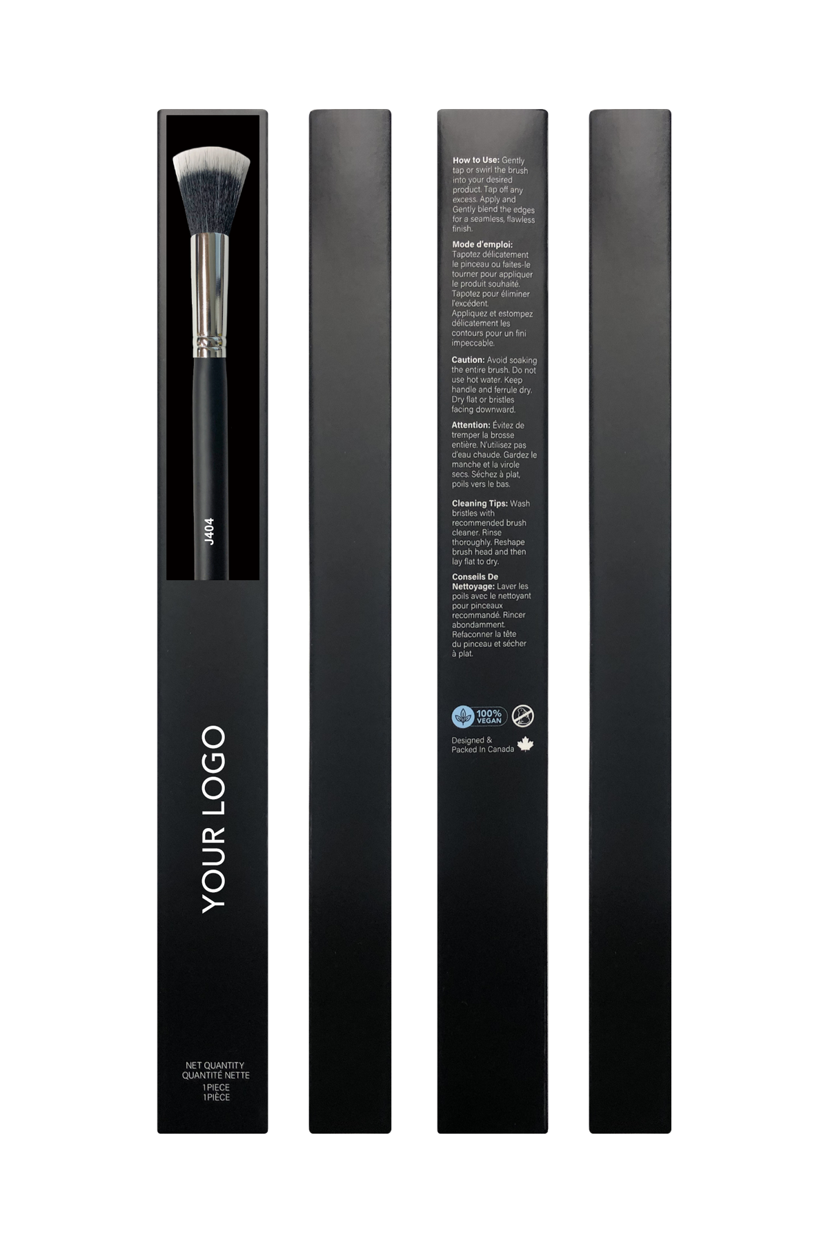 J404 - Foundation Brush w Box