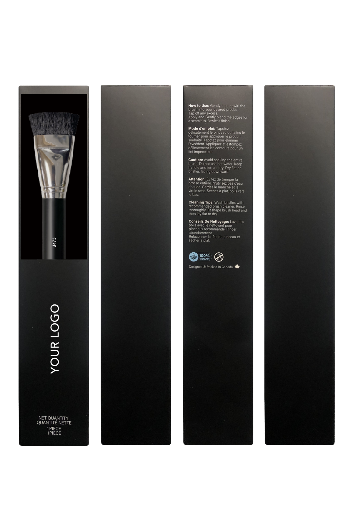 J473 Contour Pro Brush w Box