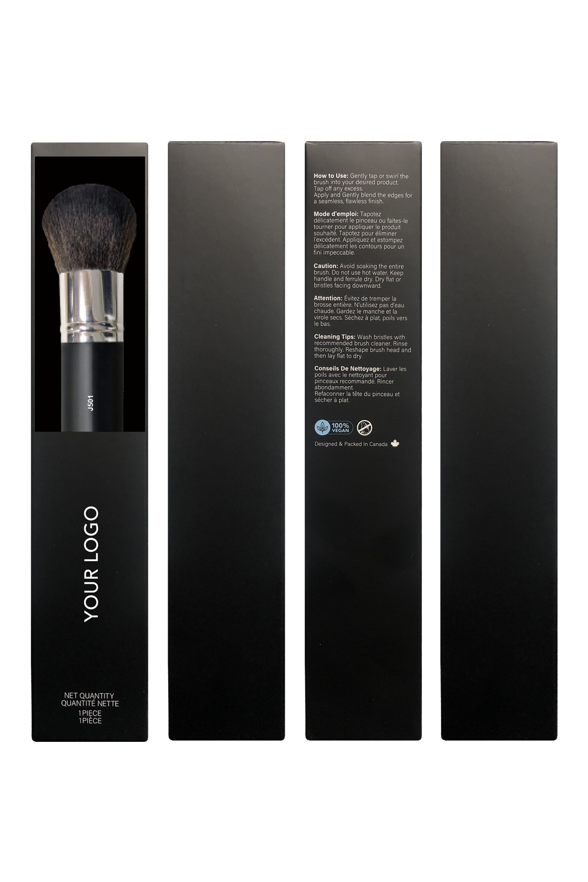 J501 Master Powder Brush w Box
