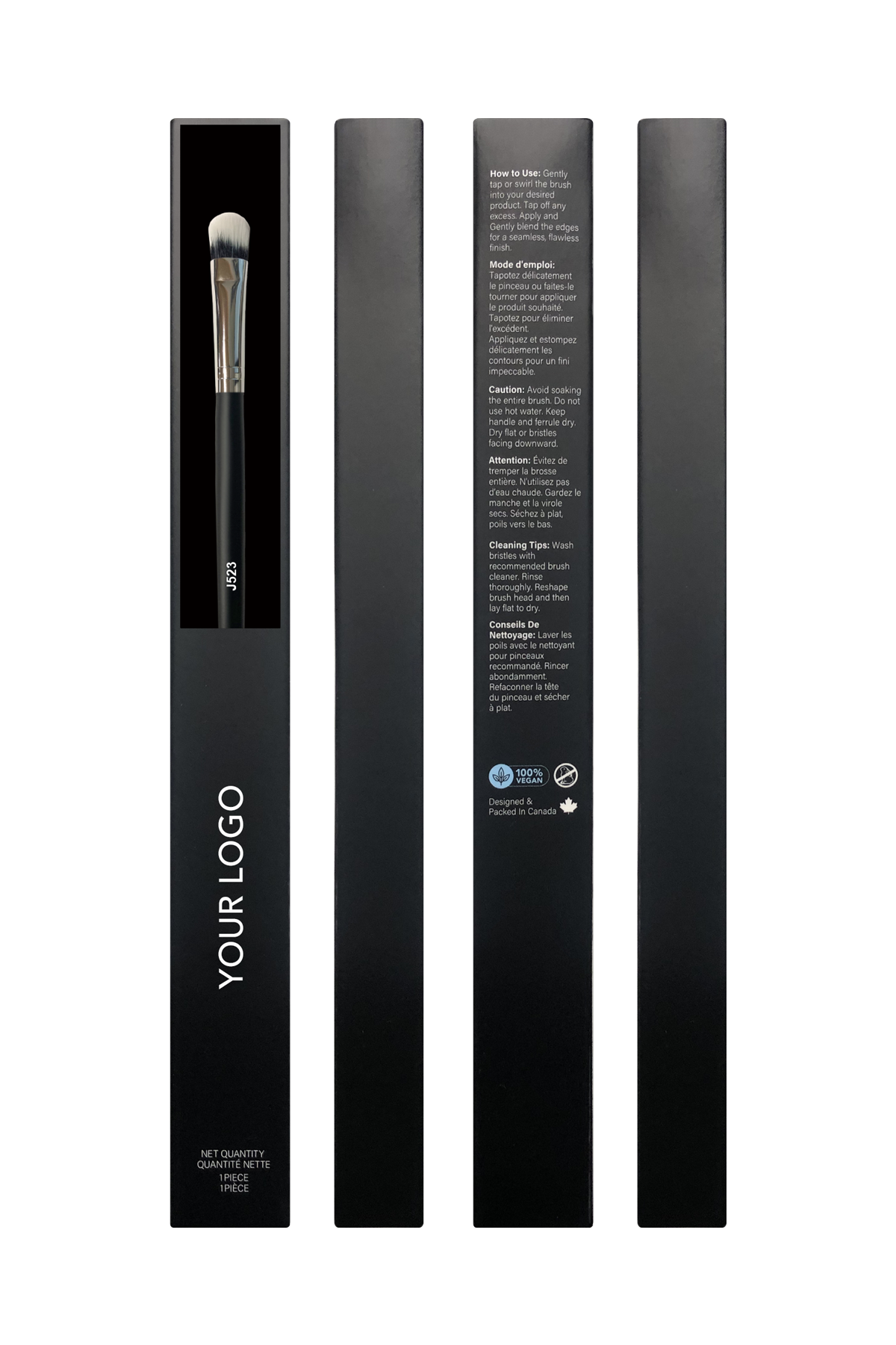 J523 Deluxe Duo Fiber Shadow w Box