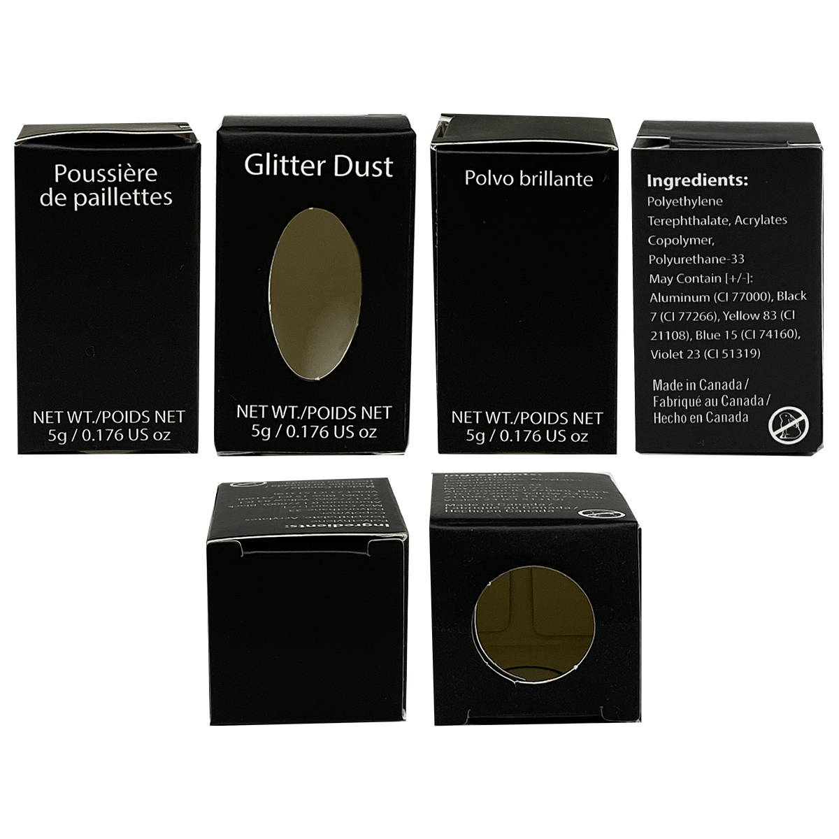 Pbb Box PBB Professional Black Box - Glitter Dust · NOC Cosmetics USD