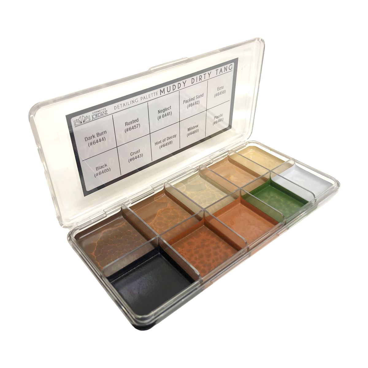 Alcohol Detailing Palette -  Muddy Dirty Tang - Large