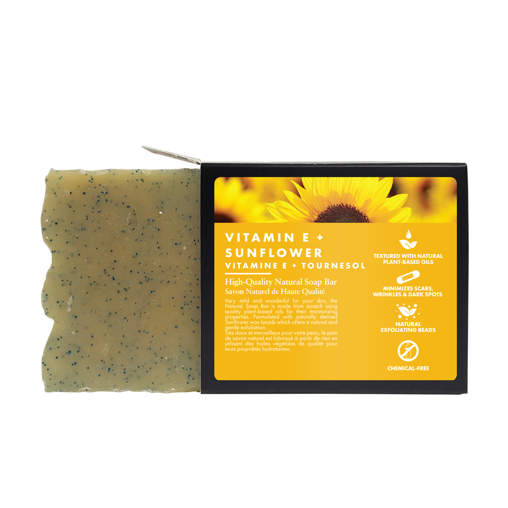 Natural Soap Sunflower/Vitamin E All Bar - 120g