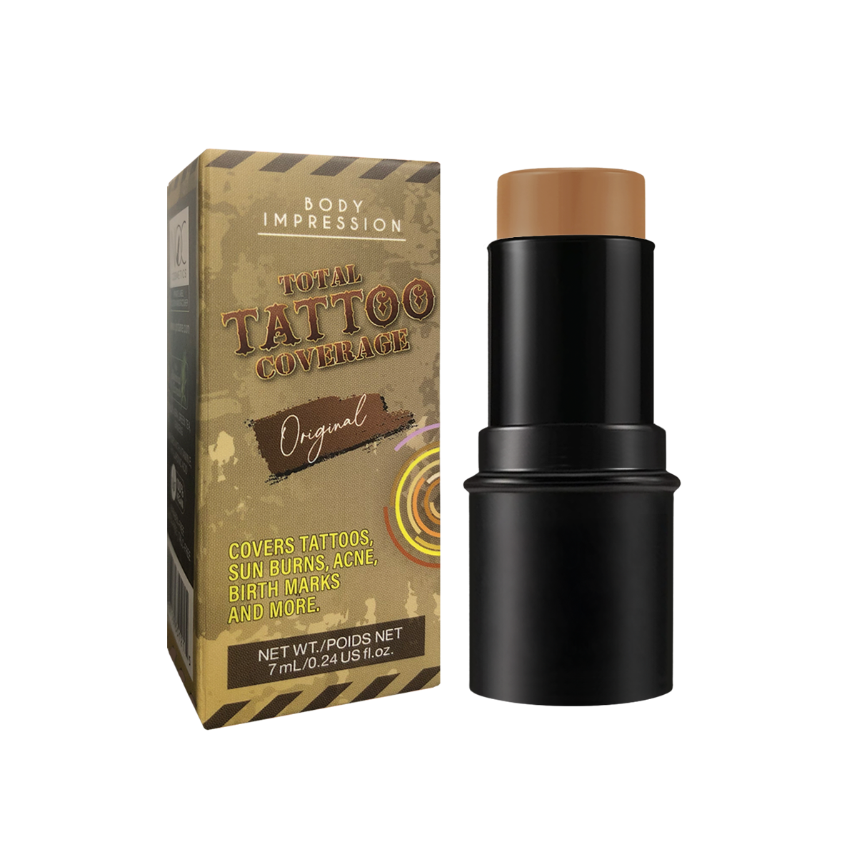 Stick - Total Tattoo Cover - Mocha 7 mL