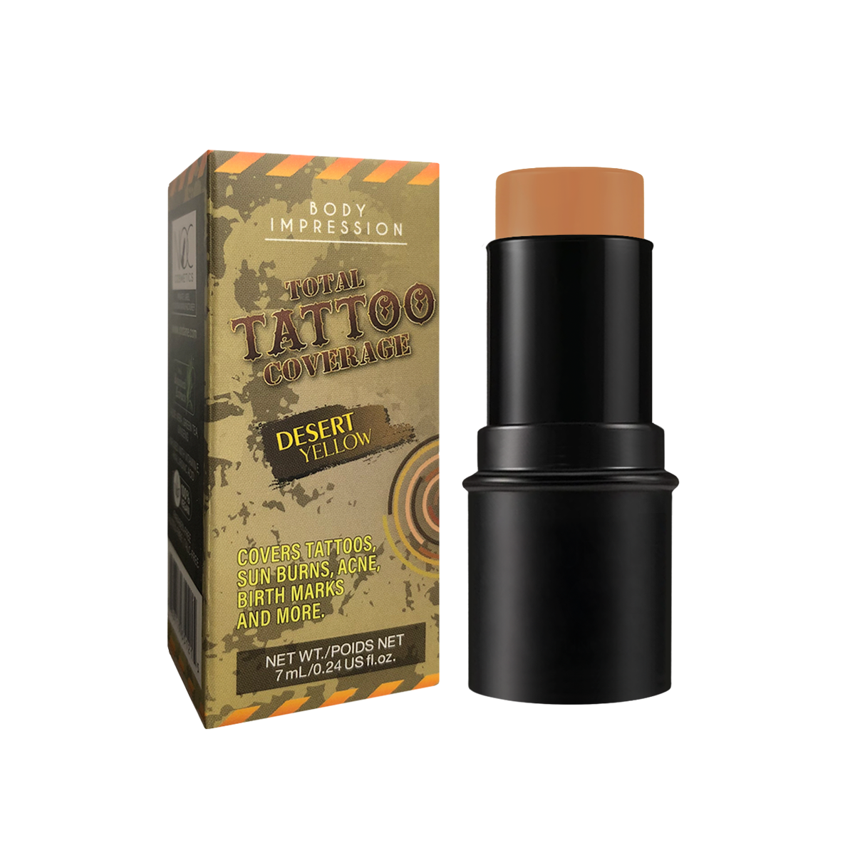 Stick - Total Tattoo Cover - Chocolate 7 mL