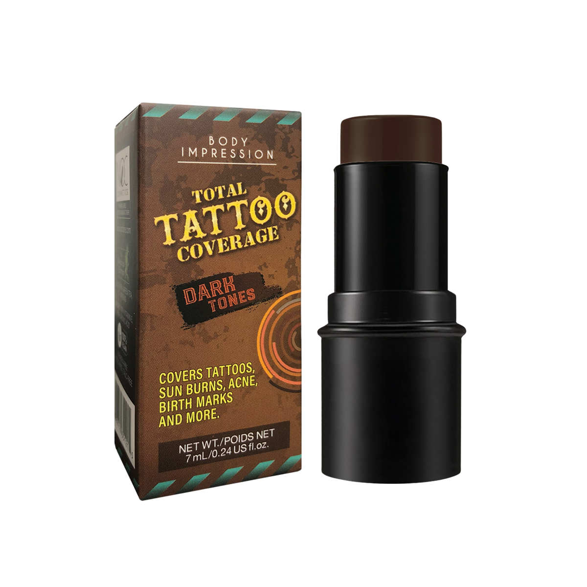 Stick - Total Tattoo Cover - Cocoa 7 mL
