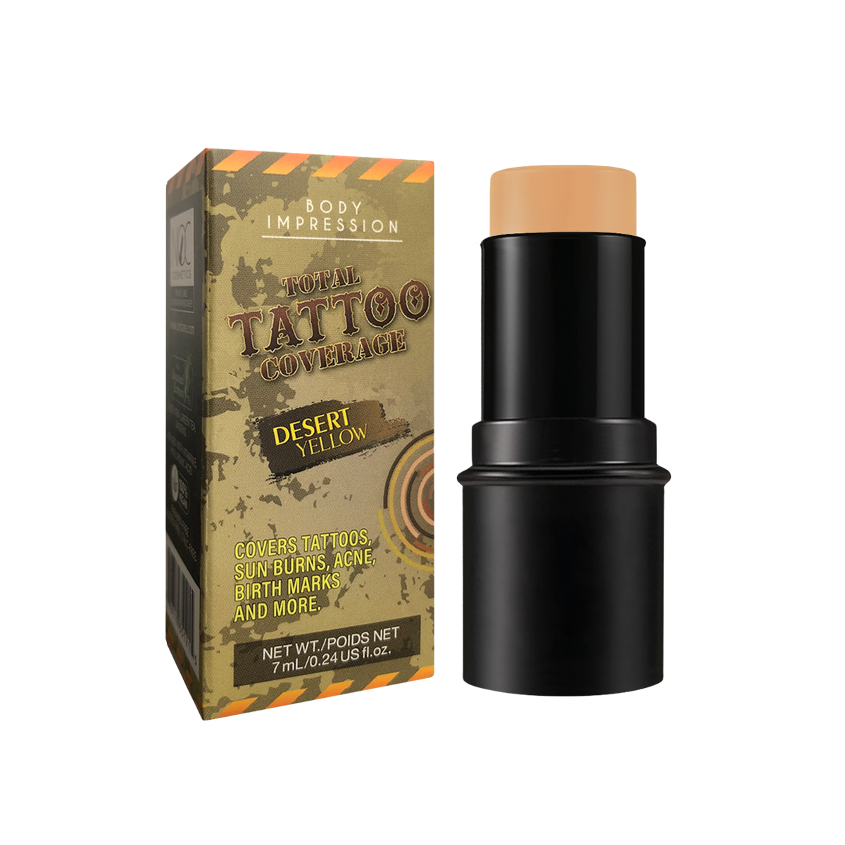 Stick - Total Tattoo Cover - Yellow Sand 7 mL