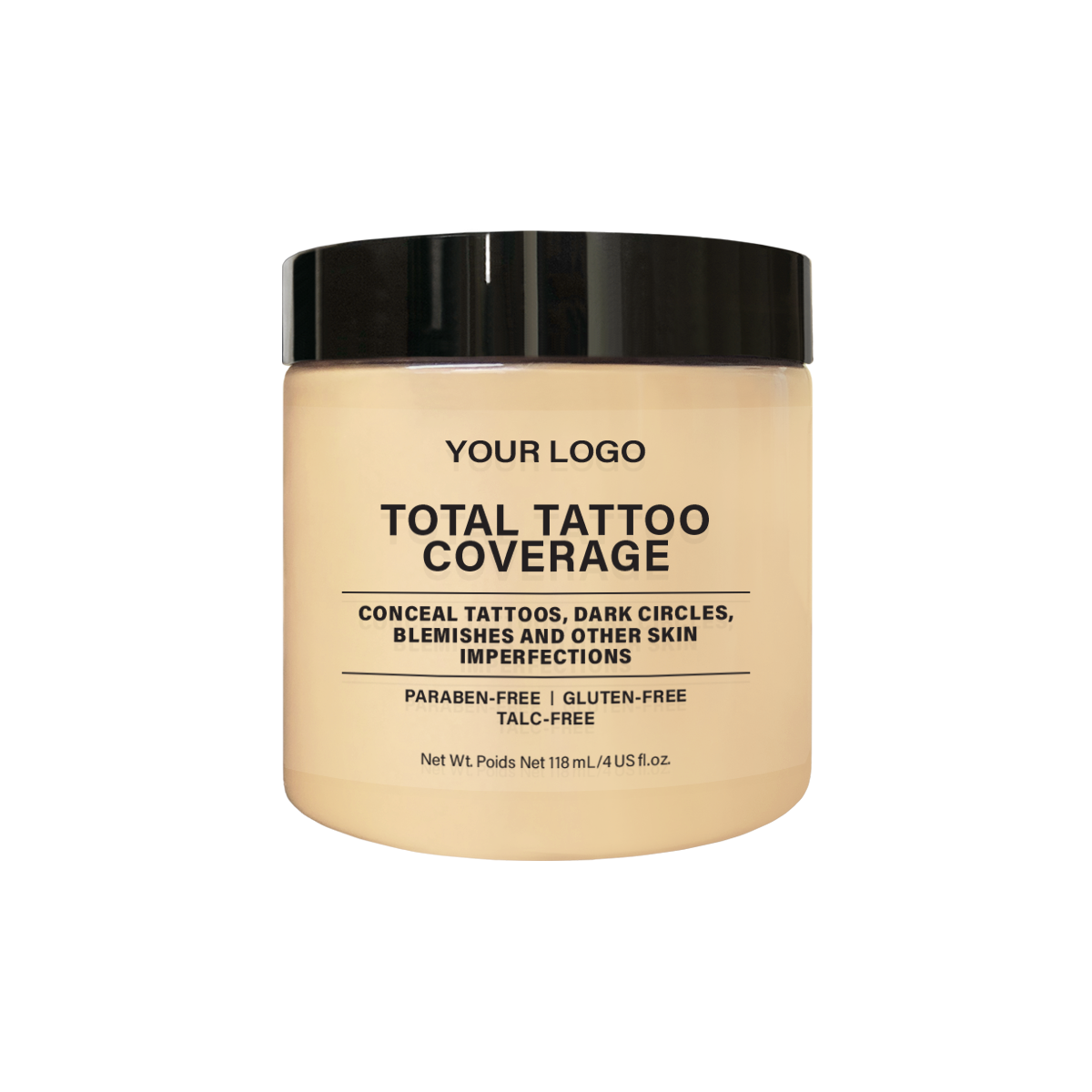 Refill - Total Tattoo Cover - Beige 118g - TT11002
