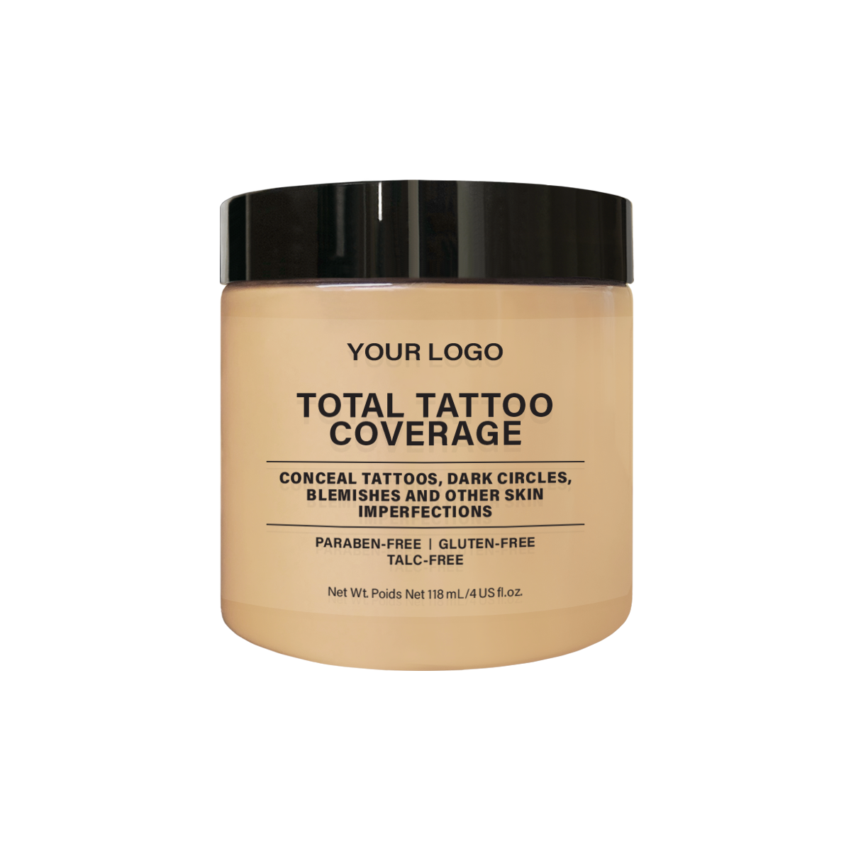 Refill - Total Tattoo Cover - Mocha Shadow 118g - TT11004