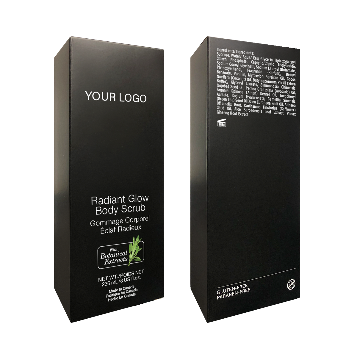 Professional Black Box - Radiant Glow Scrub - 236 mL *