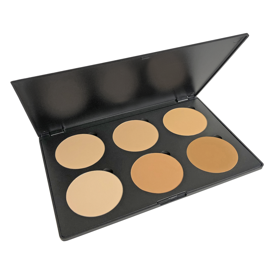 Buy White Label Dual Powder (6) Honey Harmony Medium Palette · NOC ...