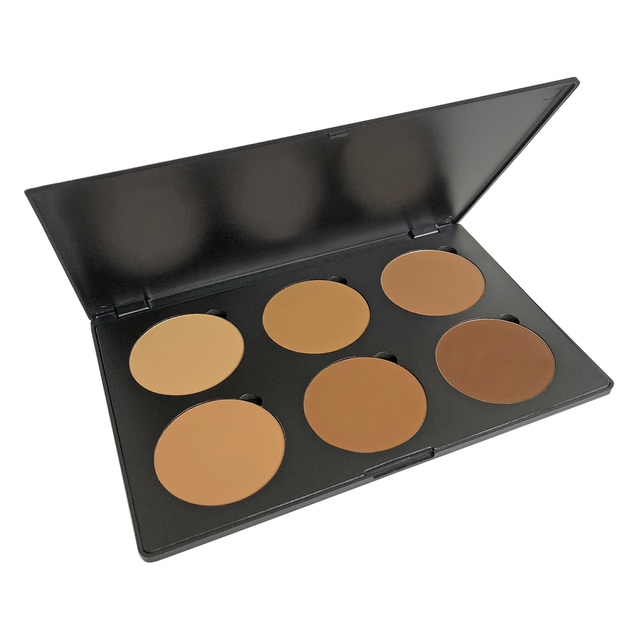 Dual Powder (6) Walnut Wonder Dark Palette