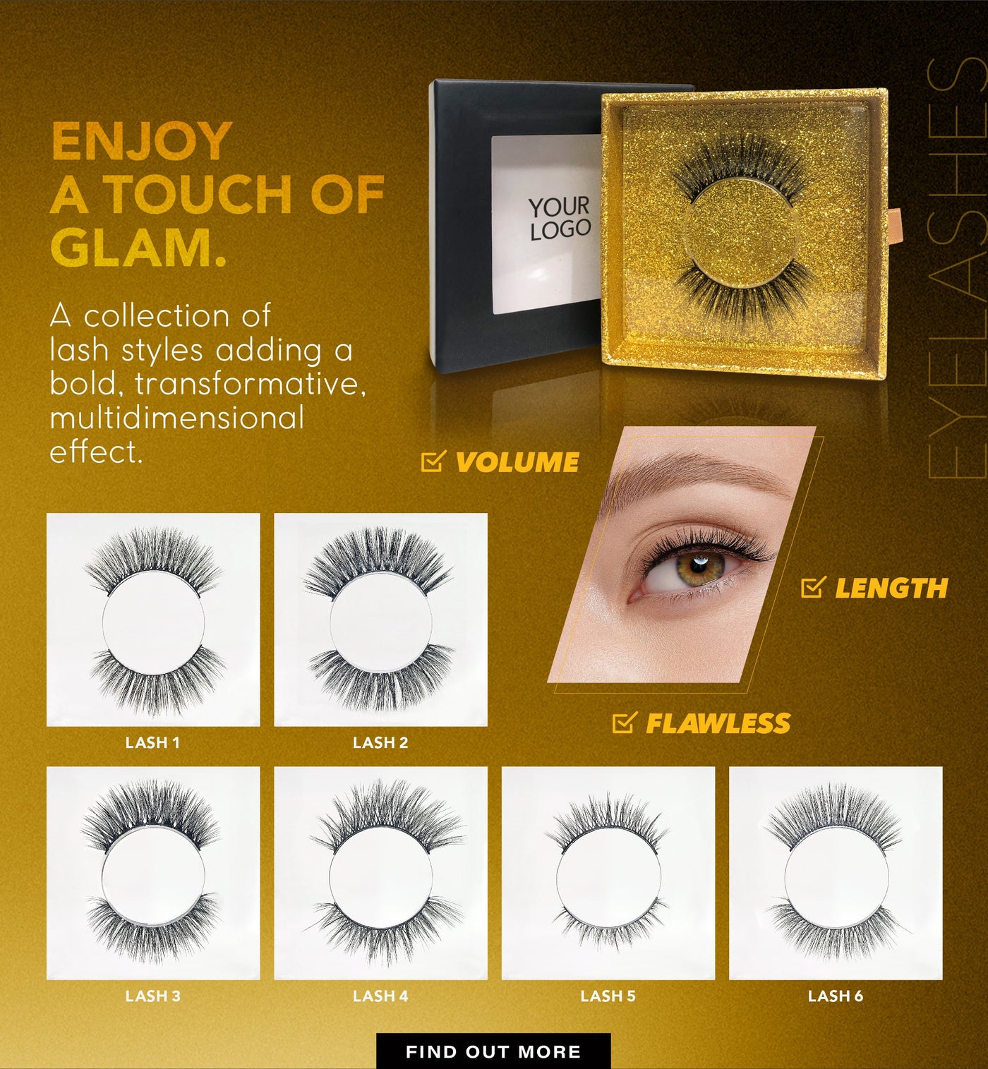 Lash 3 - Doll Me Up - Faux Mink
