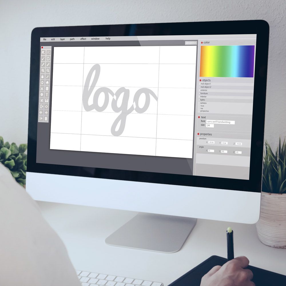 Custom Logo Design Per Customers Requirement