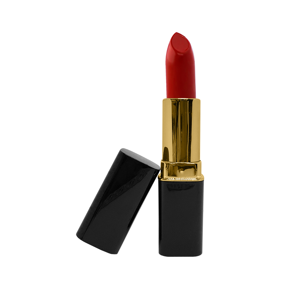 Lipstick 8147 Red Velvet Gold Trim