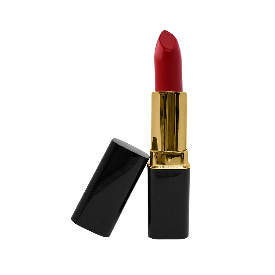Lipstick - 8168 Red - M - Gold Trim
