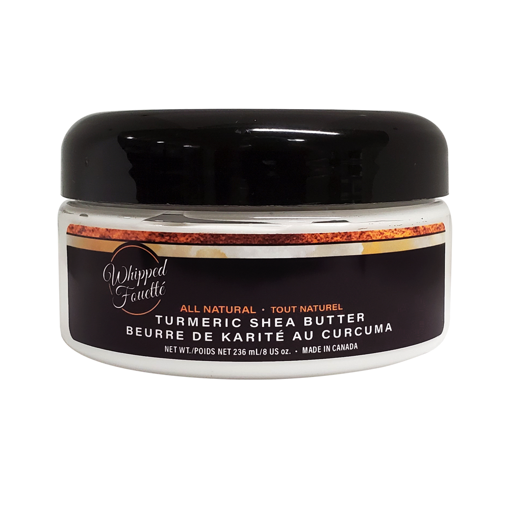 All Natural Turmeric Shea Butter - Whipped - 236 mL