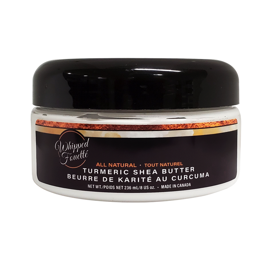 All Natural Turmeric Shea Butter - Whipped - 236 mL